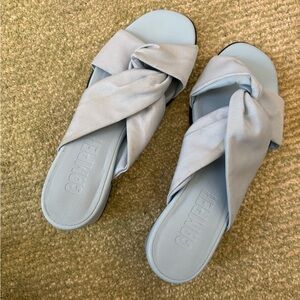 Camper Women's Light Blue Knotted Sandals